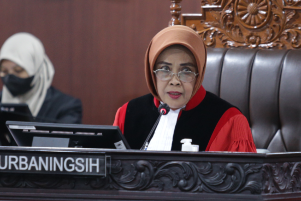 Hakim Panel III Mahkamah Konstitusi (MK) Enny Nurbaningsih. (Foto: MK)