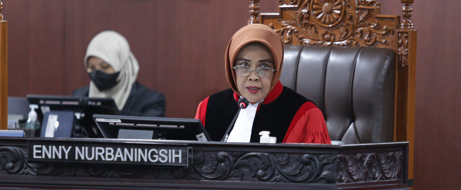 Hakim Panel III Mahkamah Konstitusi (MK) Enny Nurbaningsih. (Foto: MK)