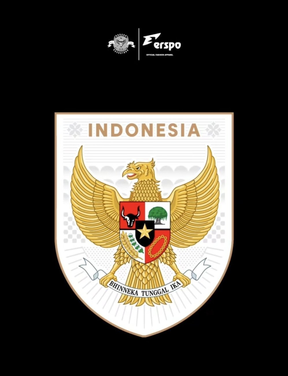 Resmi, Ini Emblem Baru di Jersey Timnas Indonesia. (Foto: Erspo)