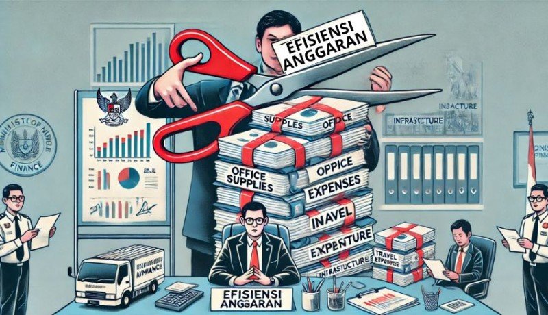 Ternyata Jajaran Kementerian Masih Beda Persepsi Soal Kebijakan Efisiensi Anggaran. (Foto: Ilustrasi)