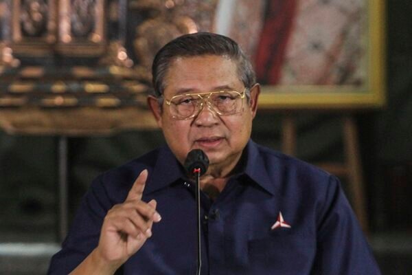 SBY di Hapadan 38 Ketua DPD Demokrat: Utamakan Kepentingan Negara di Atas Partai. (Foto: Kompas.com)