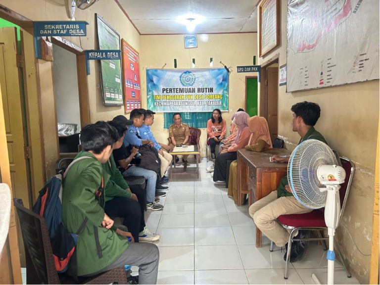 Dosen & Mahasiswa Universitas Sawerigading Laksanakan Survei Penegakan Hukum di Desa Soreang Takalar. (FOTO; Rendi)