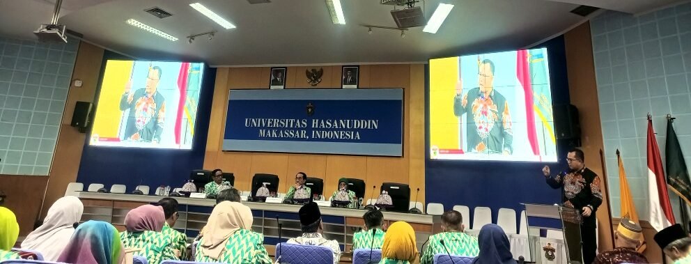 Silakwil dan Kuliah Kebangsaan ICMI Sulsel, Prof Arif Satria: Pendidikan Indonesia Harus jadi Leader bagi Negara Lain. (Foto: Rendi)