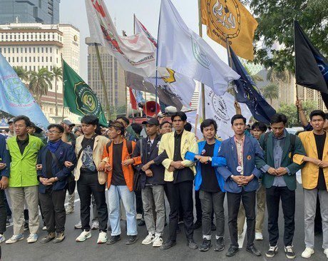 BEM SI Bakal Gelar Aksi Besar 'Indonesia Gelap' di Depan Istana Negara, Bertepatan di Hari Pelantikan Kepala Daerah. (Foto: Ist)