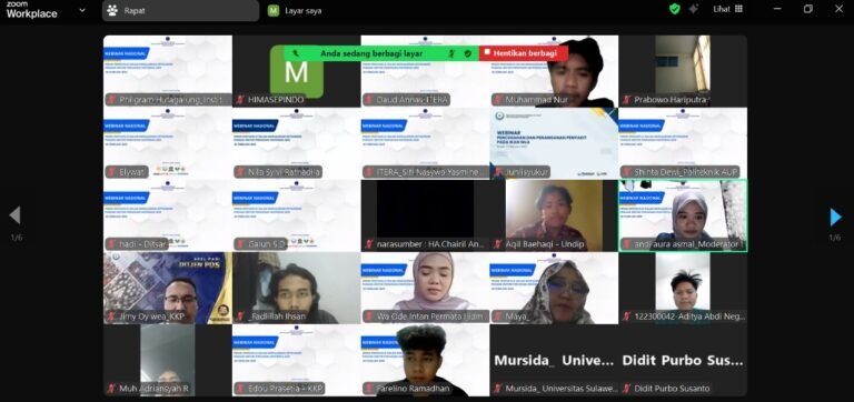 Webinar HIMASEPINDO. (Foto: Rendi)