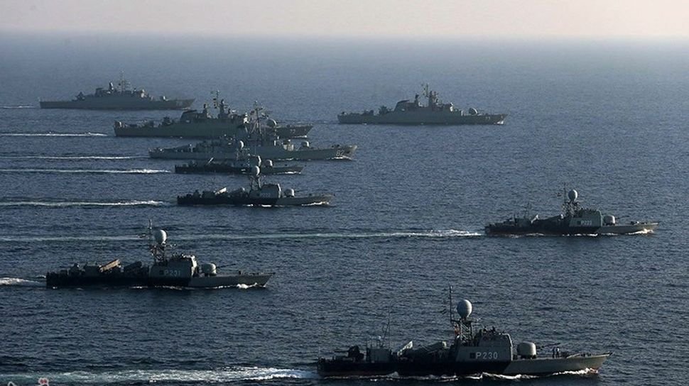 Iran, Rusia, dan China Gelar Latihan Militer Gabungan di Teluk Oman Pekan Ini. (Foto: VOI)