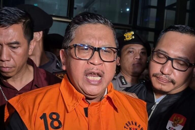 Hasto Kristiyanto Tolak Pelimpahan Berkas Perkara ke JPU