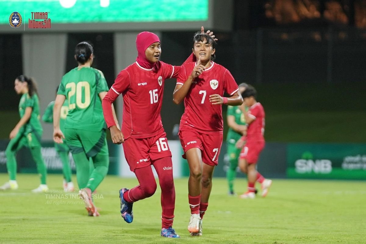 Timnas Putri Indonesia Naik ke Peringkat 94 Dunia dalam Ranking FIFA. (foto: ist)