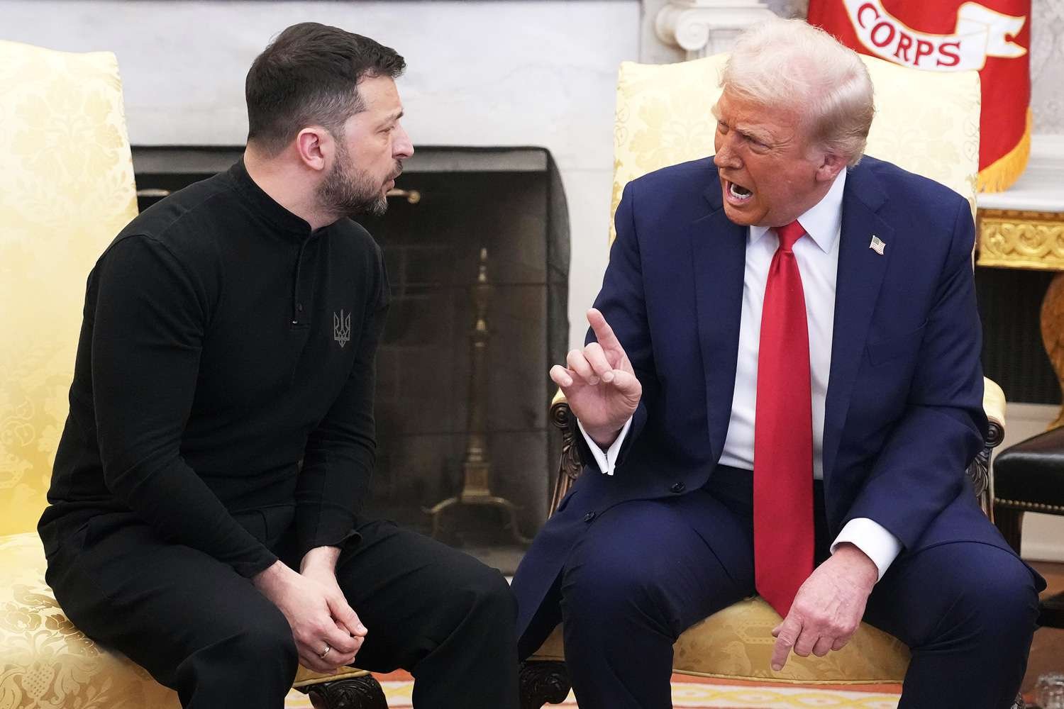 Ketegangan Mewarnai Pertemuan Zelensky dan Trump di Gedung Putih. (Foto: people.com)