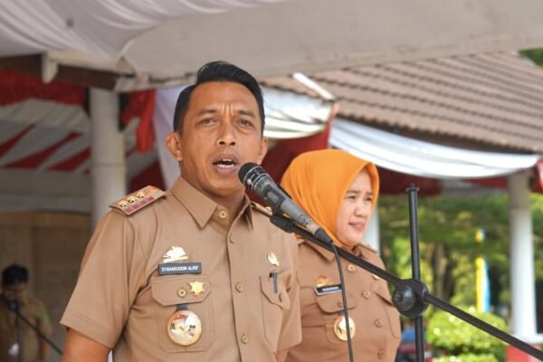 Hari Pertama Jabat Bupati Sidrap, Syahruddin Alrif Langsung Gelar Rapat Koordinasi. (Foto: ist)