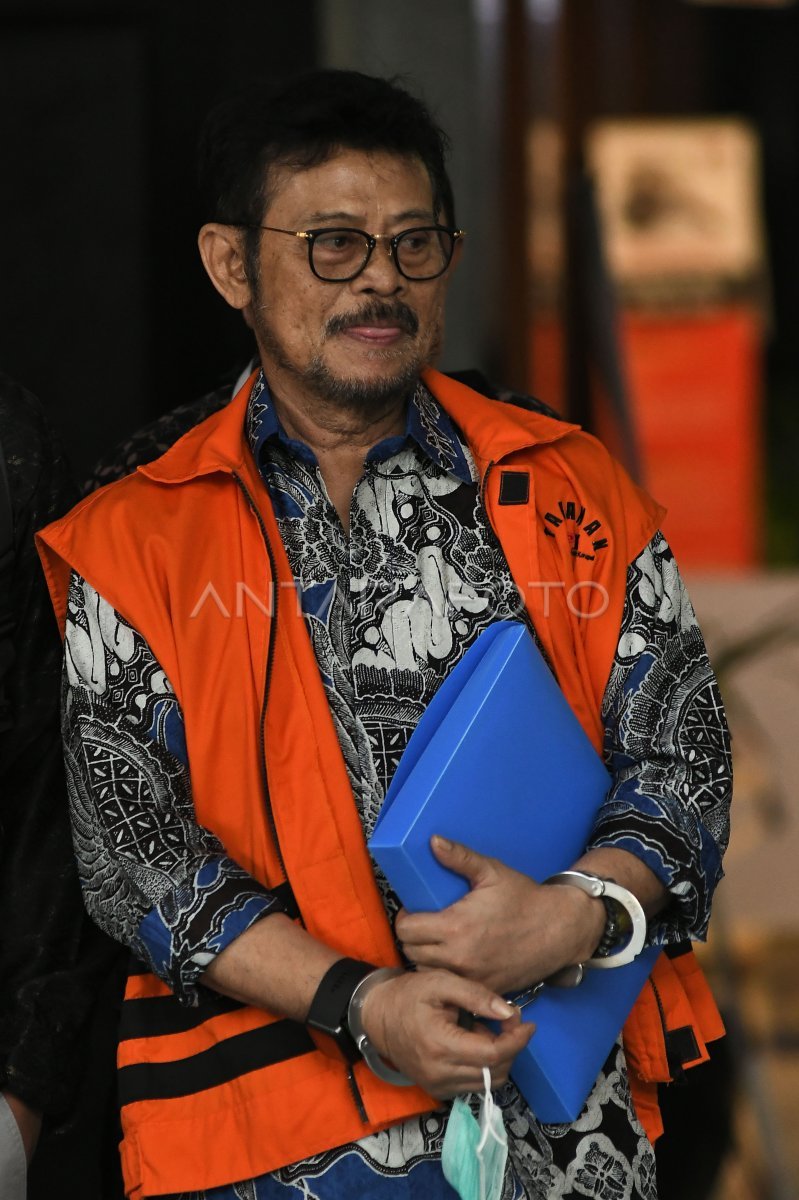 Kasasi Ditolak MA, Syahrul Yasin Limpo Tetap Dihukum 12 Tahun Penjara, KPK Siap Eksekusi. (FOto: ANTARA)
