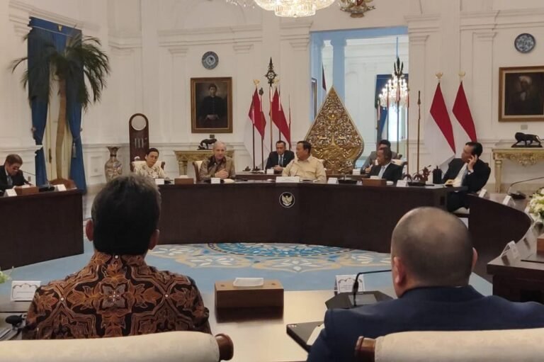 Prabowo Subianto Temui Ray Dalio dan Pengusaha Besar Bahas Investasi Danantara