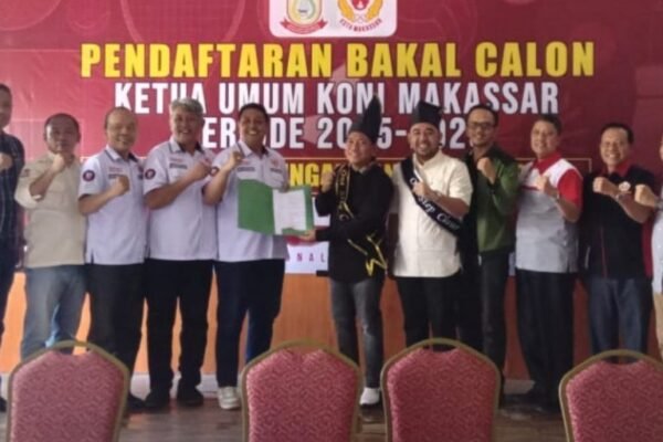 Haji Ismail Resmi Daftar sebagai Bakal Calon Ketua KONI Makassar, Didukung 38 Cabor