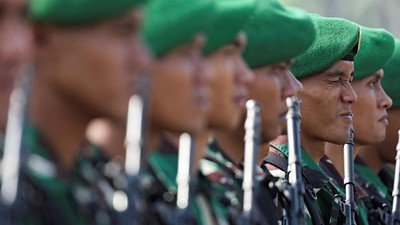 Prajurit TNI Amankan Gedung Kejaksaan di Seluruh Indonesia, Kejagung: Sebagai Objek Vital Negara