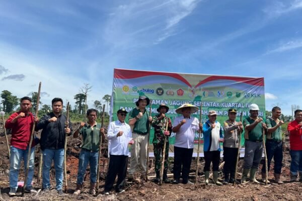 Gerakan Sejuta Tugal Padi Gogo Tahap II, Wujud Sinergi Ketahanan Pangan di Kampung Gunung Sari