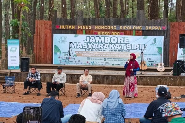FIK ORNOP Sulsel Gelar Jambore Masyarakat Sipil di Hutan Pinus Moncong Sipolong