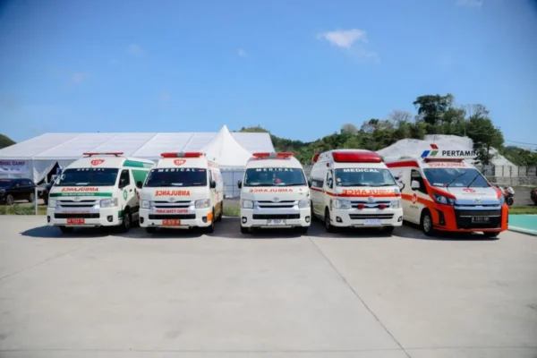 MGPA Siagakan 22 Ambulans dan 2 Helikopter di MotoGP Mandalika 2025