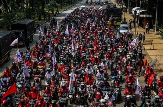 50 Ribu Buruh Siap Gelar Apel Besar Kebangsaan di Bekasi Dorong RUU Ketenagakerjaan