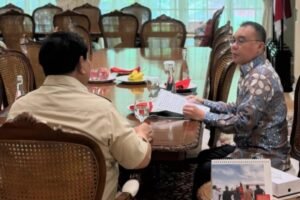 Prabowo dan Sufmi Dasco Bahas Isu Nasional dan Konsolidasi Pemerintahan