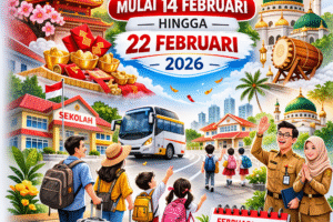 Imlek dan Awal Ramadhan 2026: Libur Panjang Sekolah dan ASN Mulai 14 Februari Hingga 22 Februari