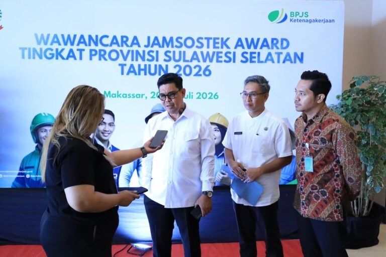 Di Jamsostek Award 2026, Edy Manaf Tegaskan Komitmen Pemkab Bulukumba Hadir untuk Pekerja